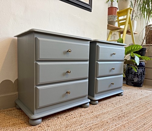 Refinished large pair - refinished, of