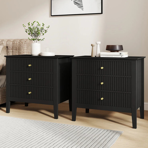 Pair large drawer - pair, bedside