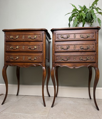 Pair super antique - super, oak