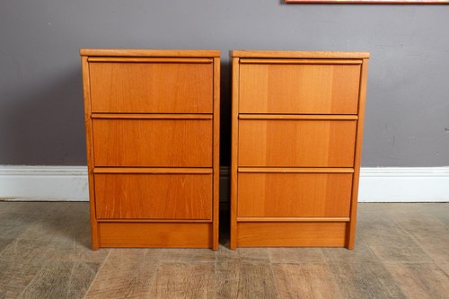 Vintage retro pair teak - vintage,
