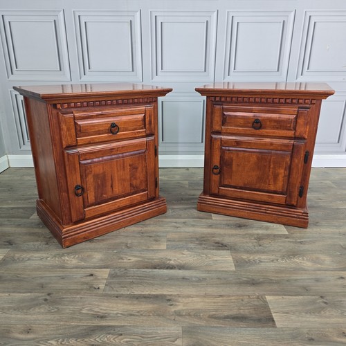 Vintage pair bedside cabinets - vintage,