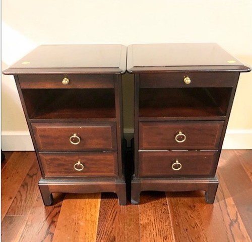 Pair rare tall slim stag - pair,