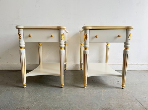 Large pair bedside tables - pair, of