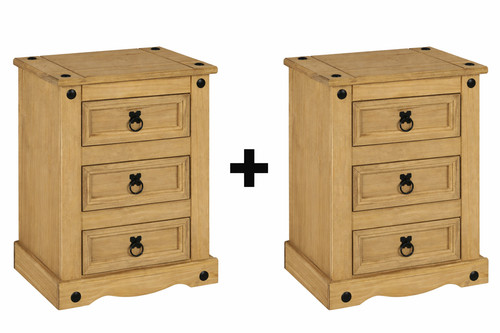 Corona bedside cabinet - bedside,