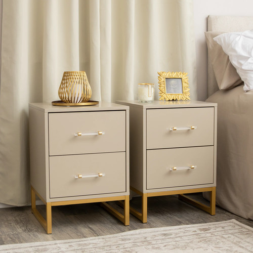 Pair two drawer - pair, of